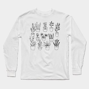 Potted Plants Long Sleeve T-Shirt